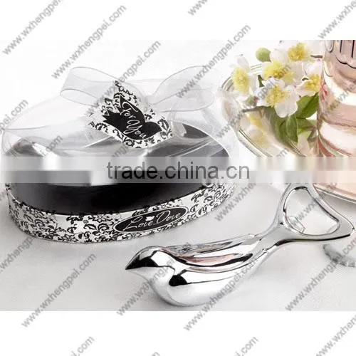 Wedding lark beer bottle opener