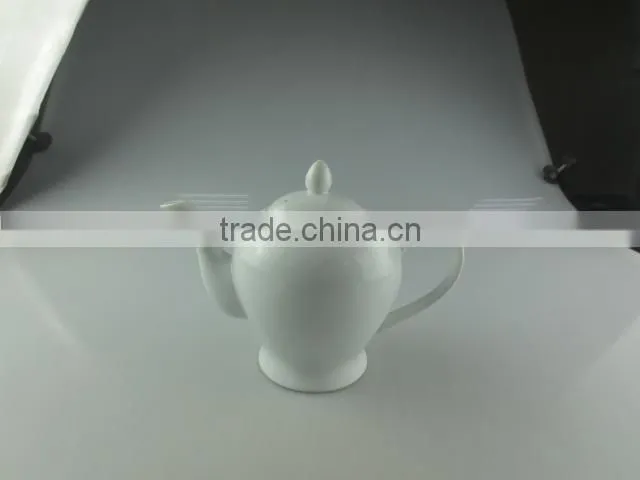 3pcs of white porcelain tea set for wholesales