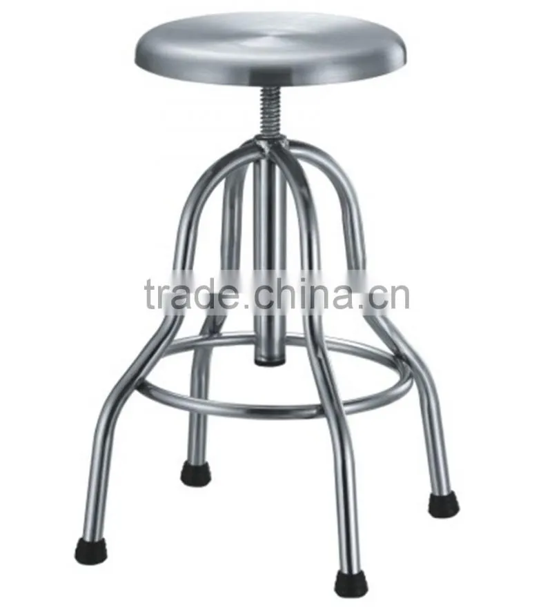 Laboratory Stool Made in Stainless Steel