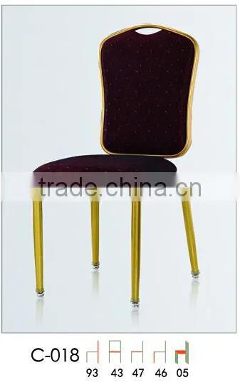 5 star hotel banquet chair with flexible back QL-C018