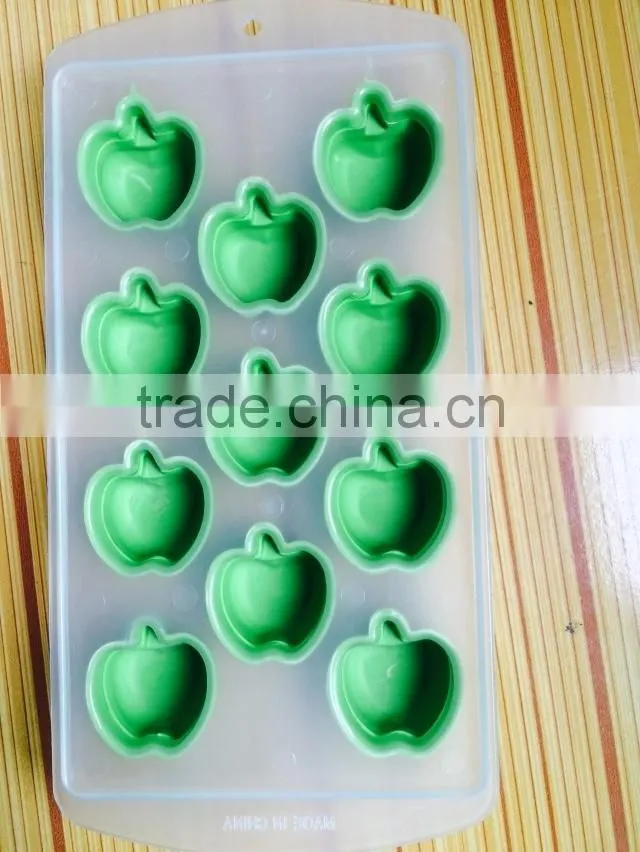 Apple shaped DIY silicone cake mold for promotion gifts