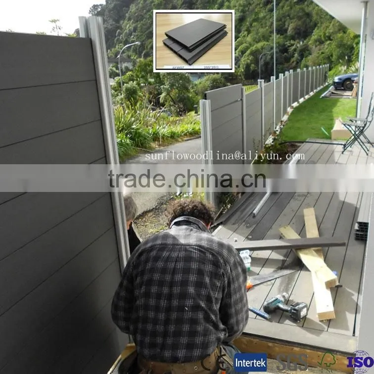 wpc fence panels wholesale, outdoor waterproof vinyl fence