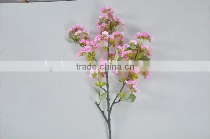 silk cherry blossom tree indoor decoration artificial cherry /sakura flower trees