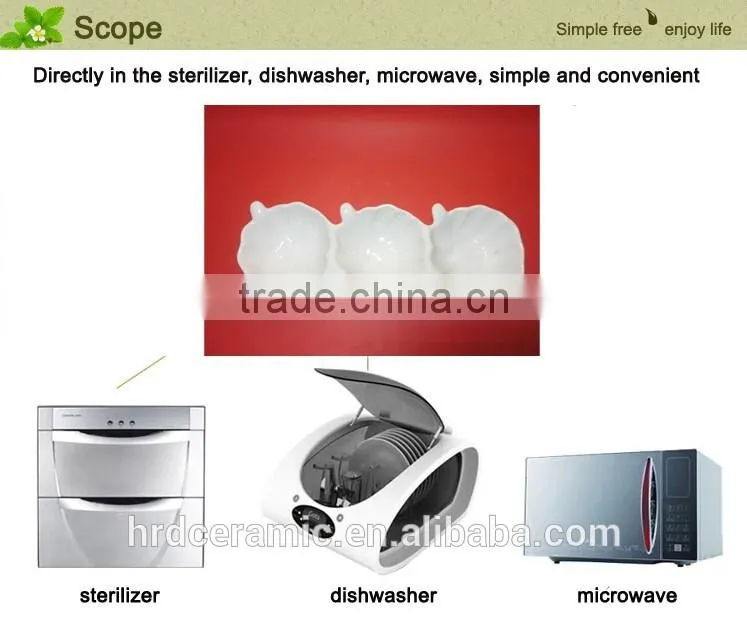 Chaozhou ceramic plate wave shape