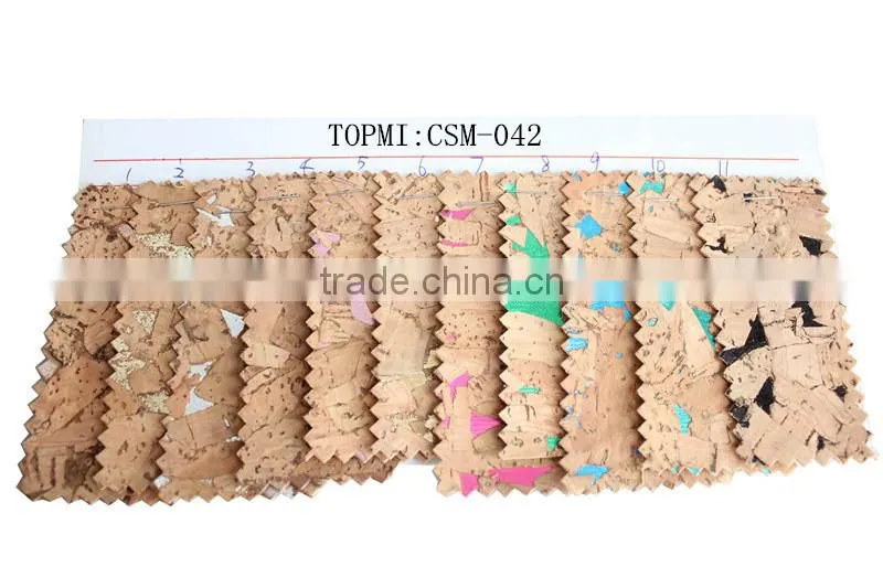 2015 new type high quality cork shoes material