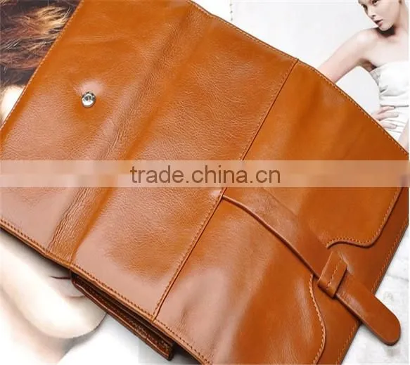 Custom many color woman's leather purse