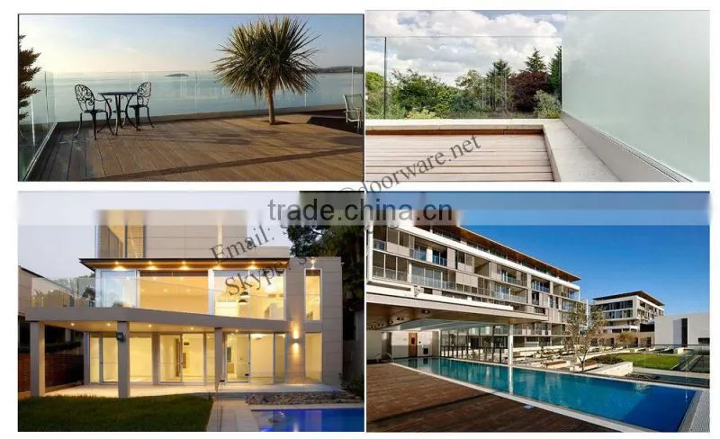 Stainless Steel U Channel for Glass Railing System