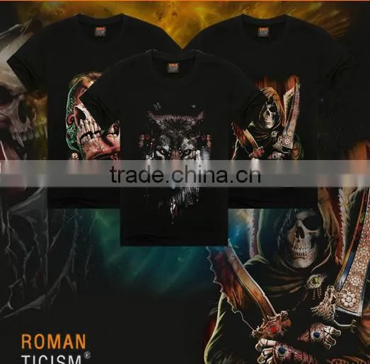 NEW 100% cotton digital printing wholesale t shirt design/t shirt pattern printing/custom t-shirt
