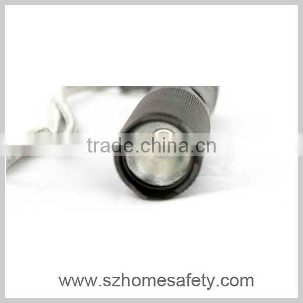 Mini Rechargealbe High Power LED Flashlight with Clamp