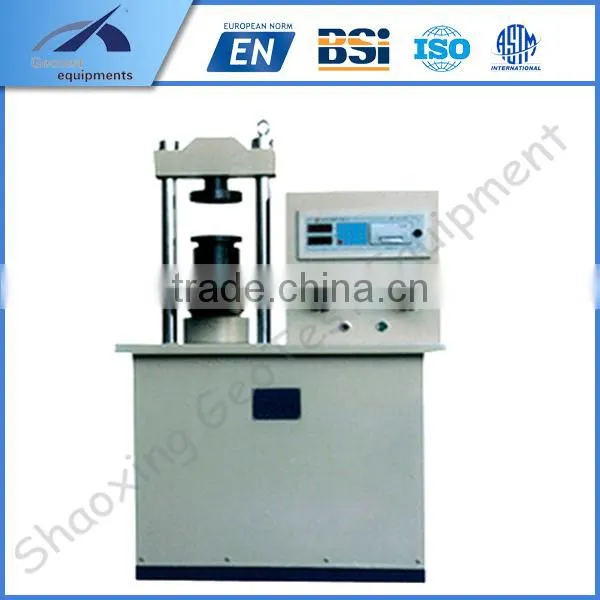 CFTM-300D Digial electro hydraulic compression flexure testing machine