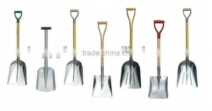 plastic snow shovels with steel tube