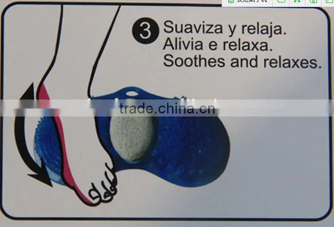 foot massager with pumice stone