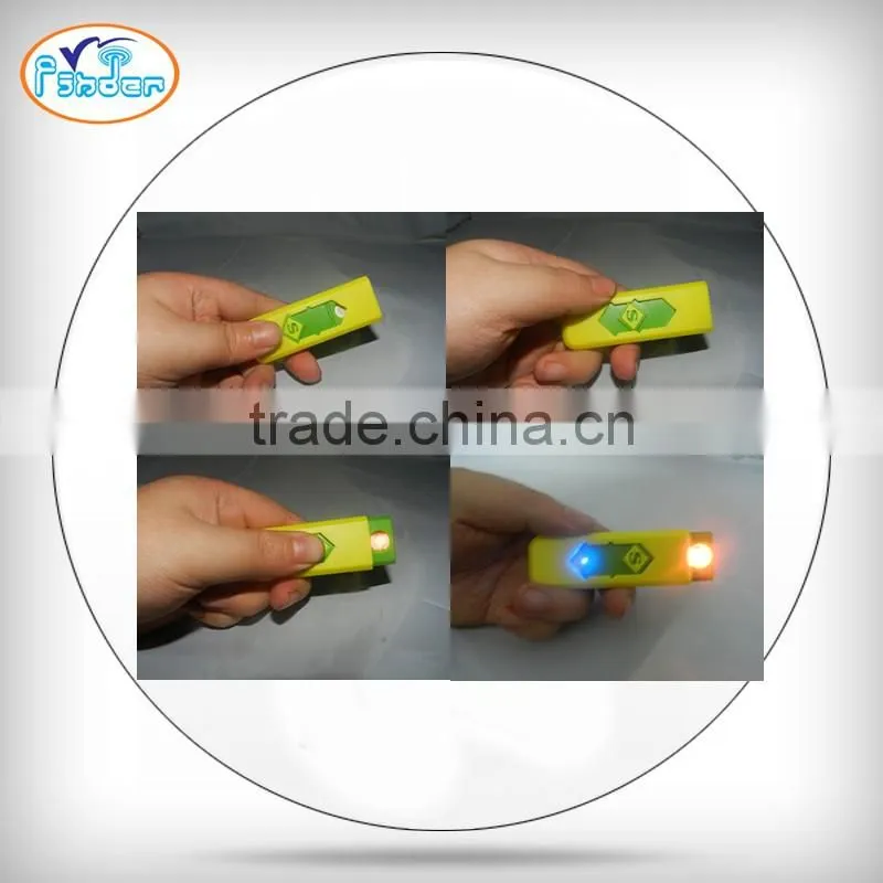 12 kinds different color usb lighter hot sale .usb e-lighter