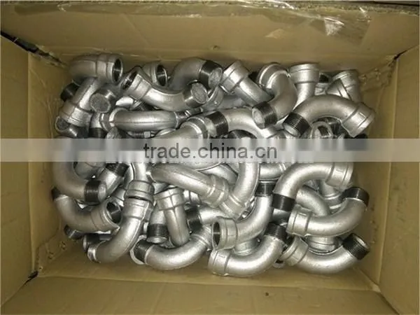 Malleable cast iron electric galvanized pipe fittings