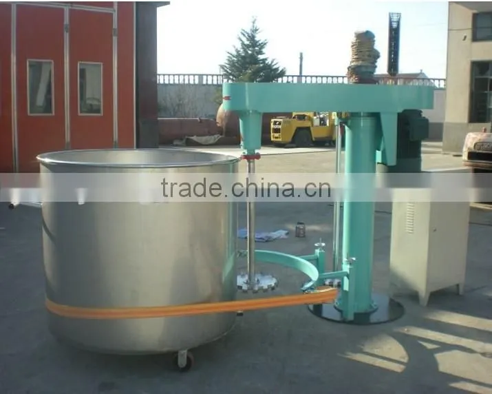 Double Twin Dispersing Shaft Paint Mixer Disperser Dissolver