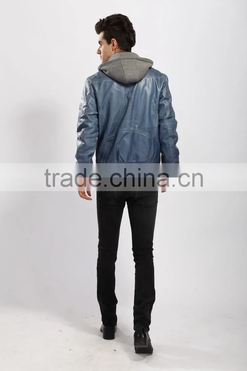 Latest Design Men Pu Leather jacket