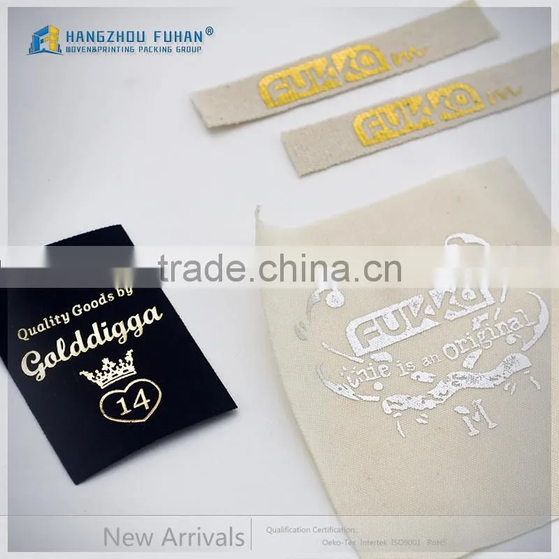 Various Printed Labels for Garments