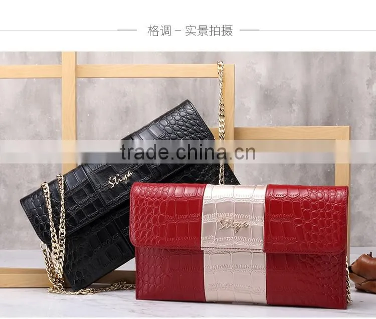 2016 fashion lady bag leather bag