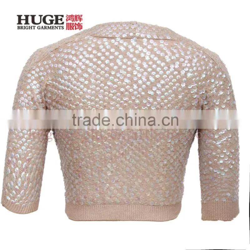 New Fashion Wholesale Hot Sale Unique Design Ladies Cardigan