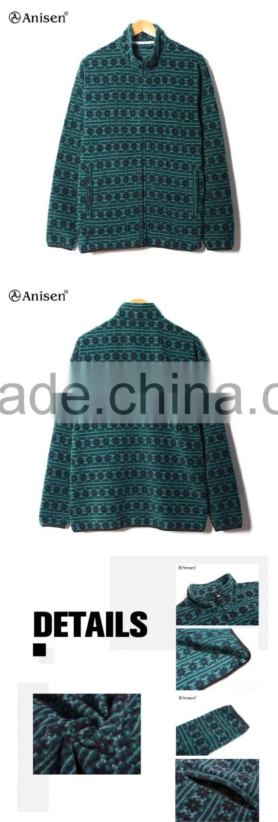 wholesale apparel clothing womens polar fleece jacket