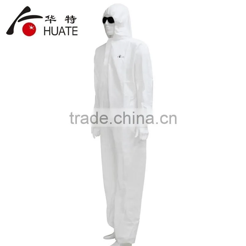 Disposable lightweight chemical protective clothing