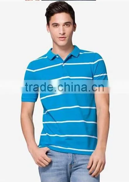 latest Good cheap price 200 grams urban 100% cotton oem stripes print style customized embroidered logo polo shirts for mens