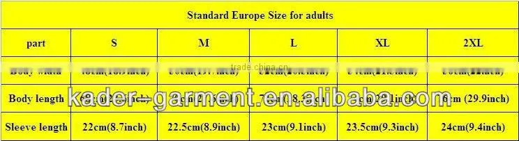 sublimation t shirt unisex, full printing t shirt short sleeve