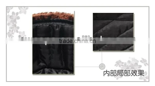 2013 new fashion style windproof polar fleece men snow cap