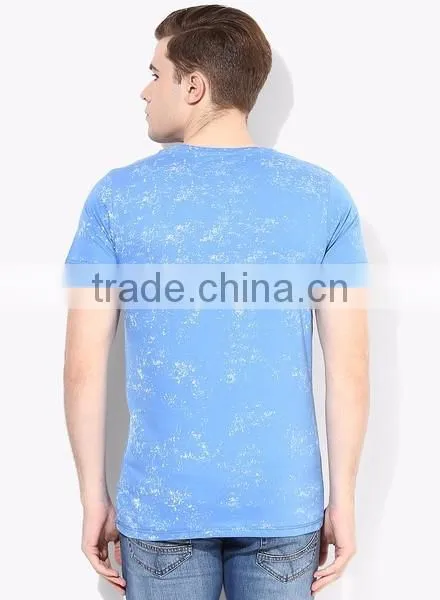 Cotton printing creative Round Neck T-shirt