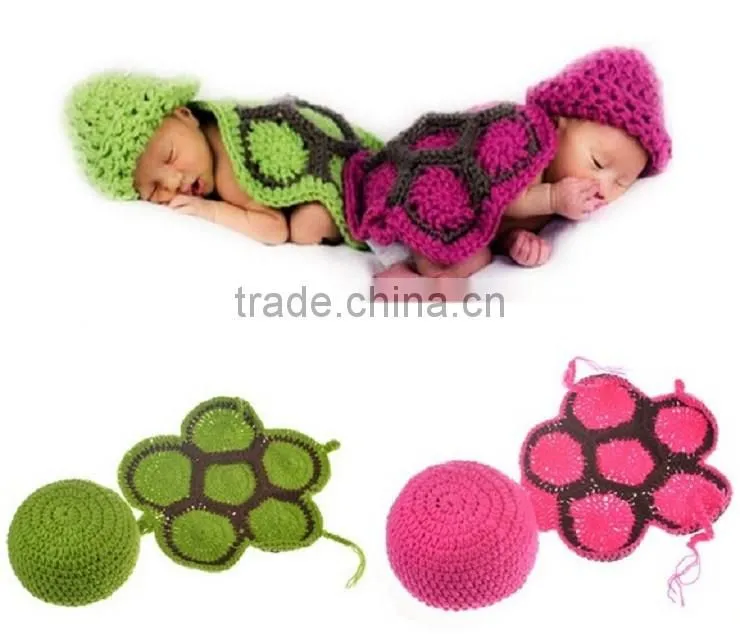 2016 new design crochet knitted handmade pet animals hat for baby