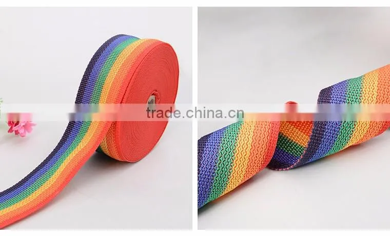 Dyeing Yarn PP Polypropylene Webbing for Bags and Luggage