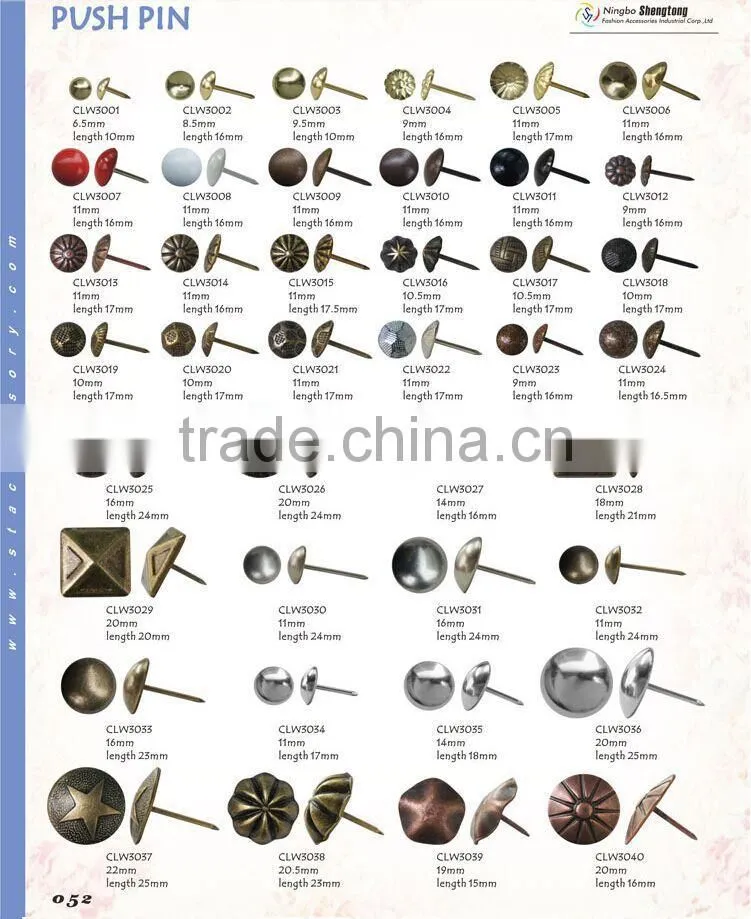 wholesale decorative push pins, safety push pins, large push pins