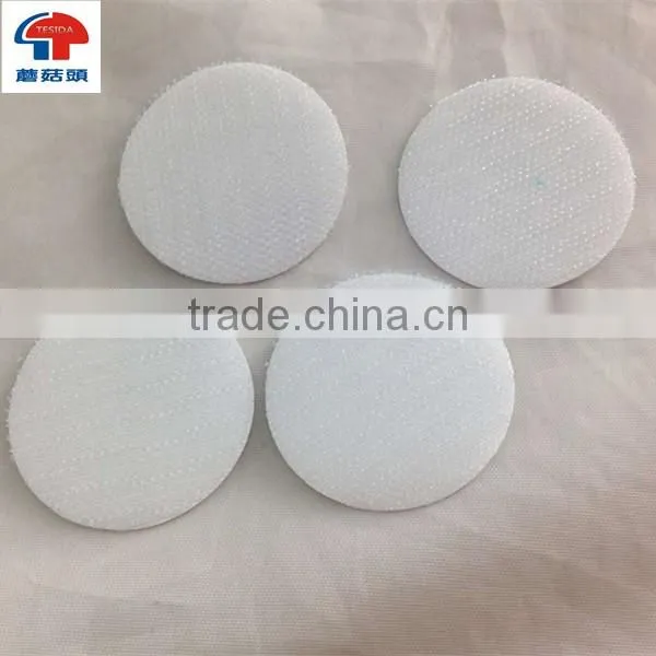 Woven Nylon Hook And Loop Coins Die Cut Adhesive Backed Dots Or Circles