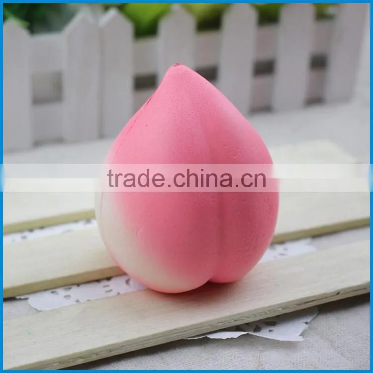 Latest new fashion slow rising toys peach squishy for children