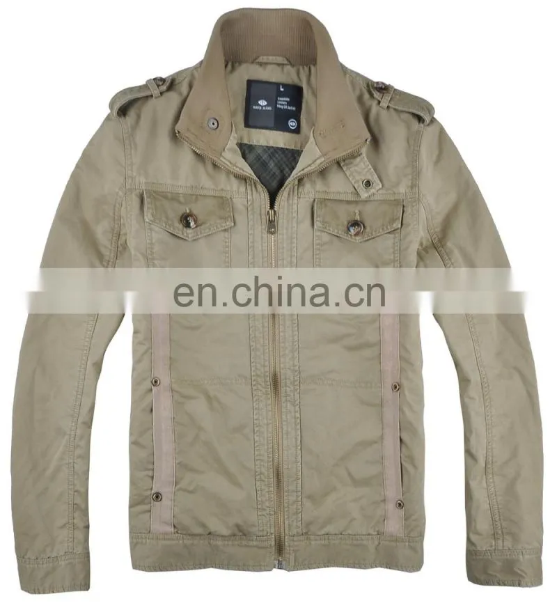 lastest fashion mens simple spring thin casual cotton lab jacket 2015