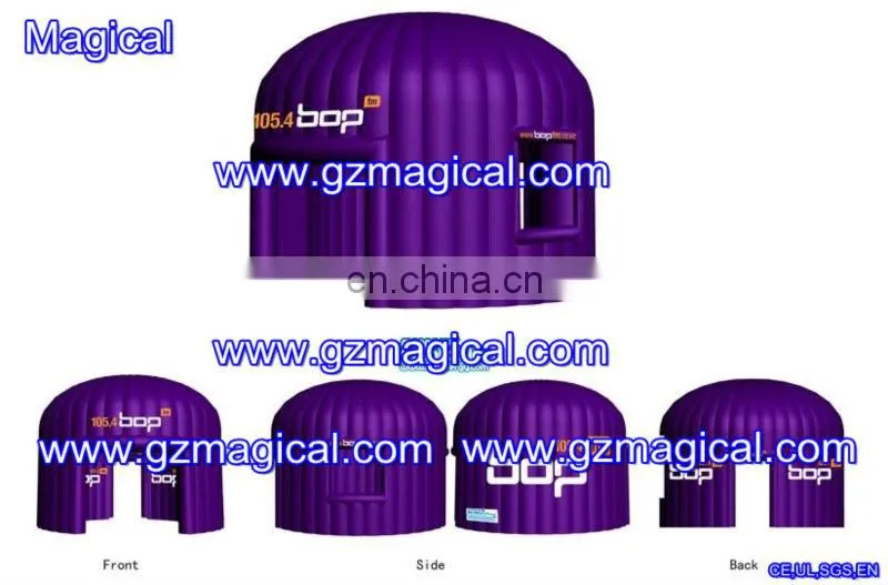 Inflatable trade show booth