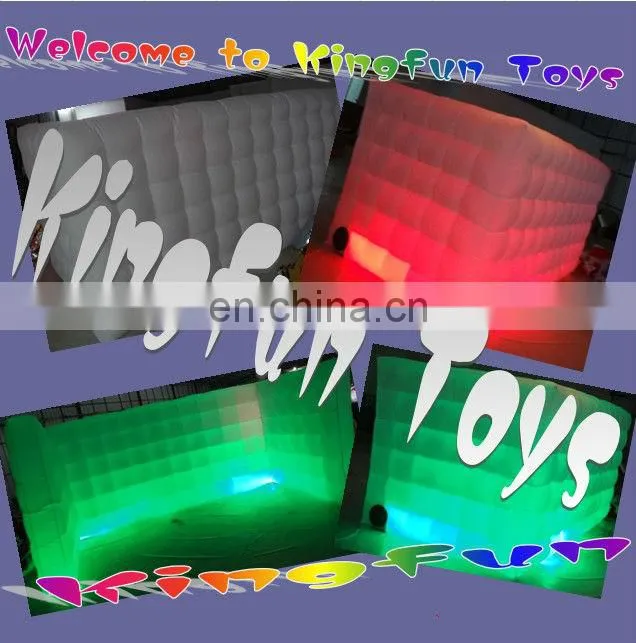 Lighting movable inflatable office pod