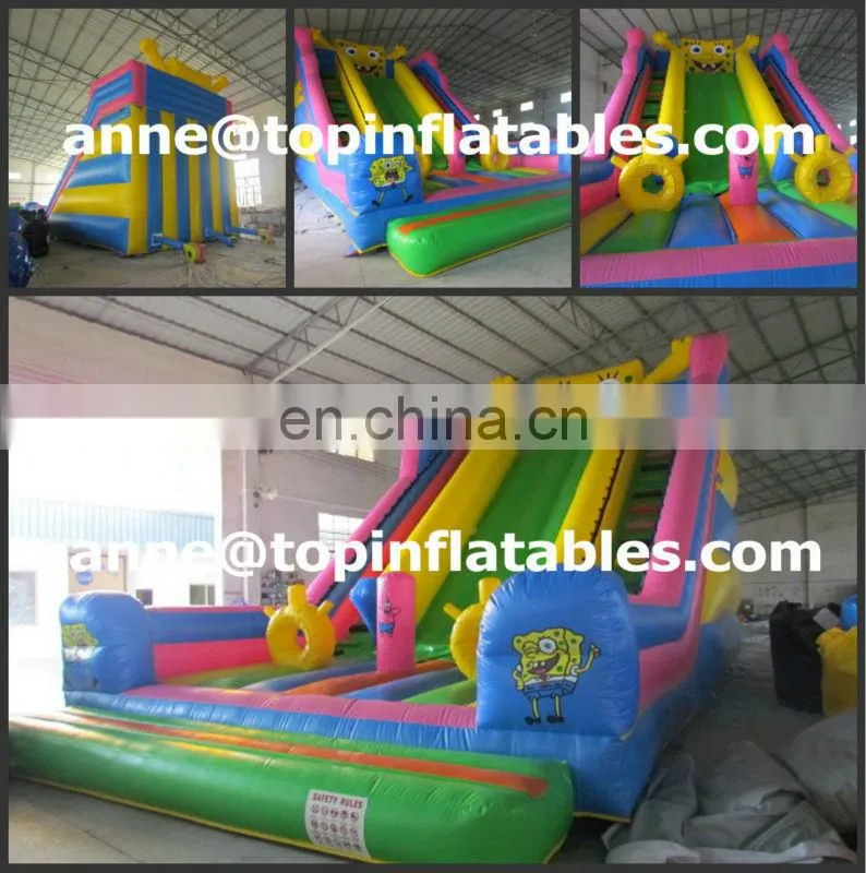 longest inflatable hippo water slide for adult