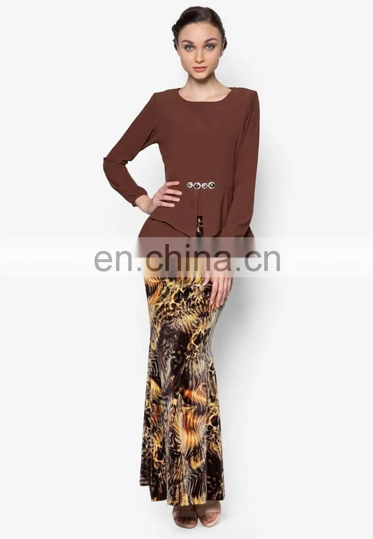 Wholesale modern muslim clothing dress indian islamic clothing for women