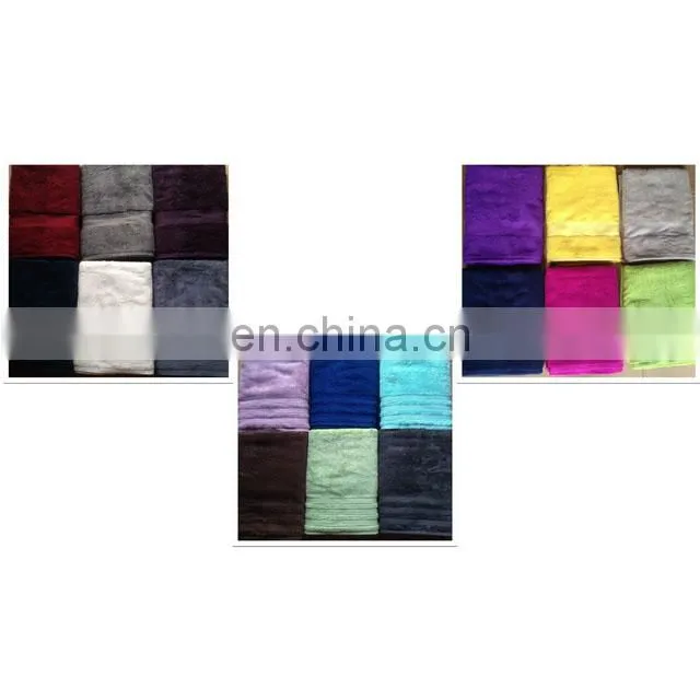 Factory Price White Cotton Terry Bath Towels