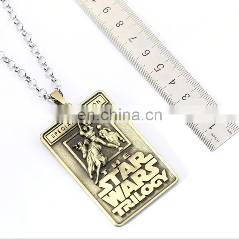 Mingfengxing Zinc alloy fashion lovely dog tag necklaces for kids