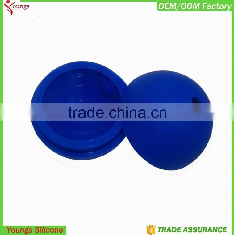 2016 silicone round ice ball shaped fancy ice cube tray
