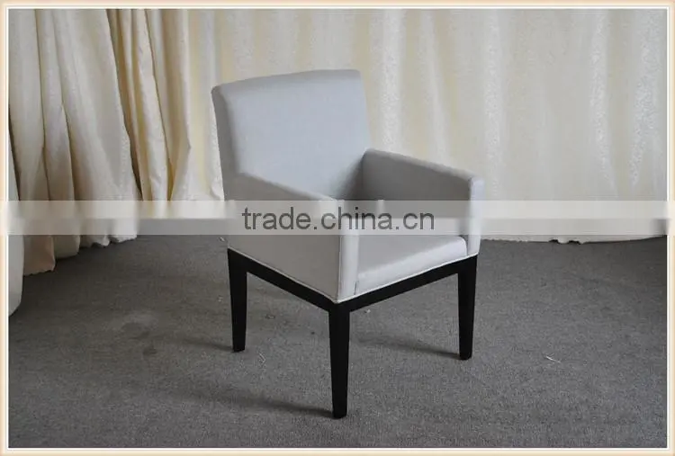 wood legs dining arm chair/restarant chair/cafes chair