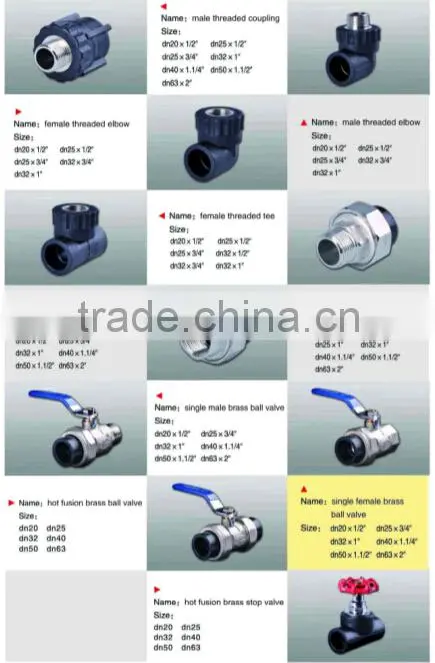 PE accessories adapter
