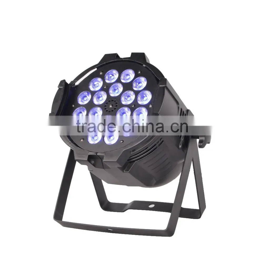 18 pcs four in one RGBW Indoor 10w Led Par light