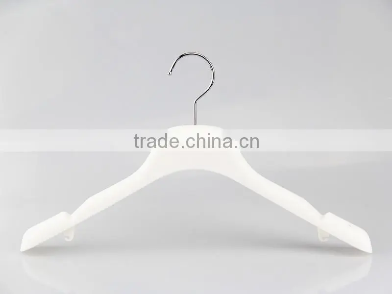IMY-477 white plastic evening dress hanger for bridal
