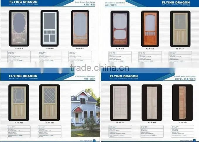 wood screen door