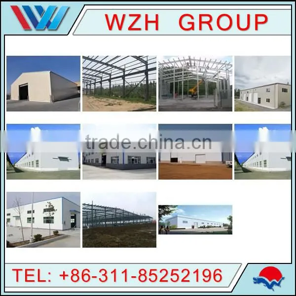 prefabricated steel structure construction industrial warehouse and workshop