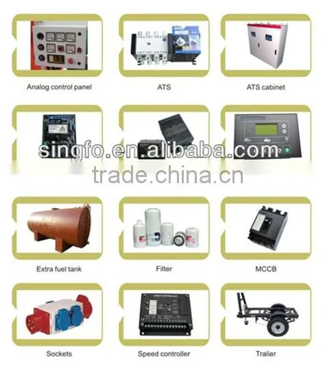 good quality of 45KW open type diesel generators with biggest discount from Singfo for sale