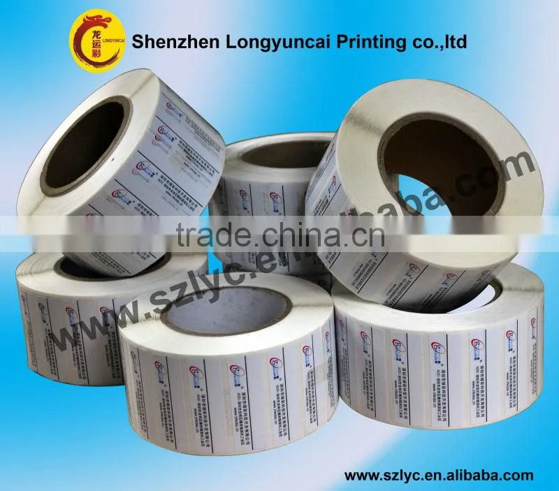 customized self adhesive sticker paper